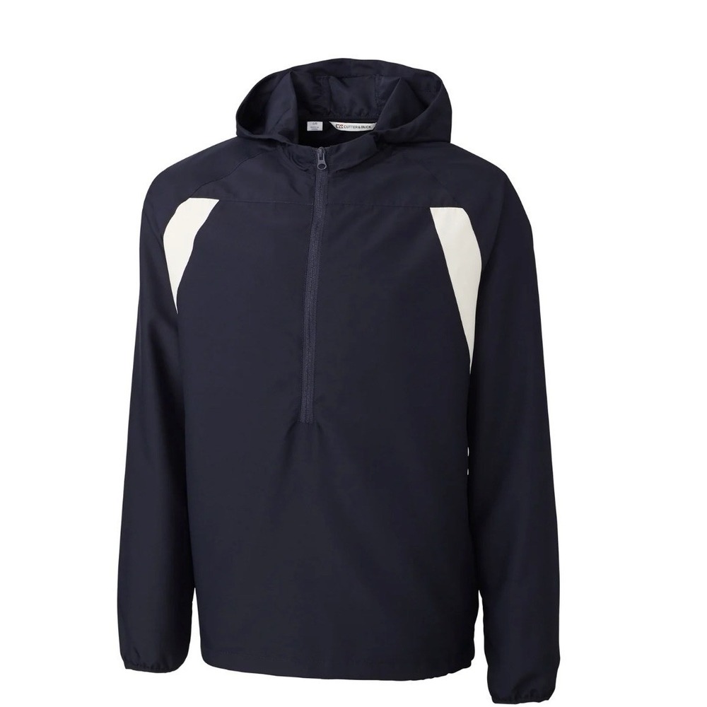 Cutter & Buck Packable Anorak Jacket 3XL Navy Blue 1/2 Zip